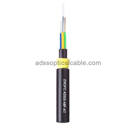 Anti Tracking Adss Fiber Optical Cable Medium Span 48 Core Single Mode G 652.D